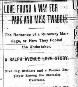 Bklyn Daily Eagle, 27 May 1900.