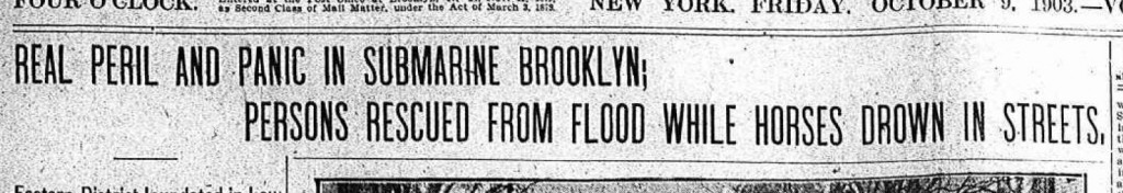 The Brooklyn Daily Eagle, Fri., 9 October 1903.