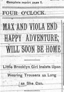 Brooklyn Daily Eagle, Wed., 1 Sept. 1915.
