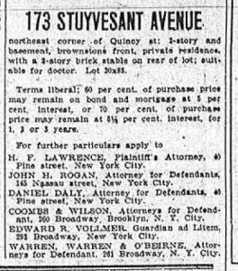 Bklyn Eagle, 21 May 1911.