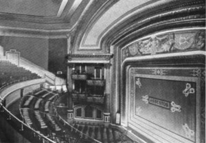 Halsey Theatre interior shot.