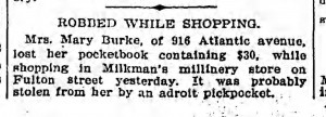 Bklyn Daily Eagle, 15 May 1896.