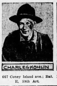 Charles Kohlin of 667 Coney Island Ave.