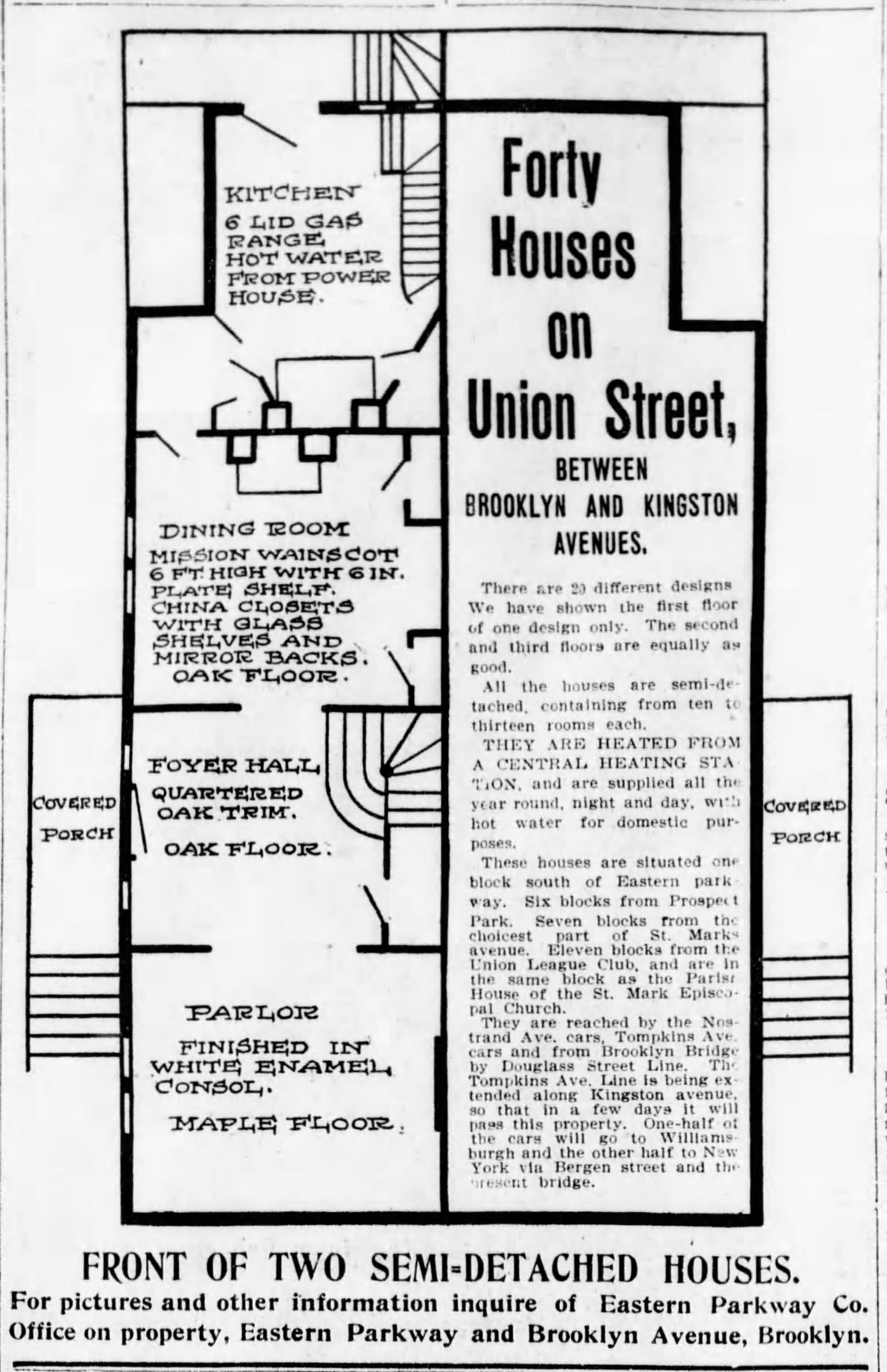 Bklyn Daily Eagle, 13 September 1903.