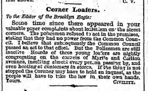 Bklyn Daily Eagle, 9 September 1864.