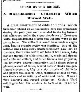 Bklyn Daily Eagle, 25 March 1885.
