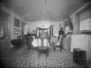 Basement kitchen where Joseph Russo shot and killed his wife.