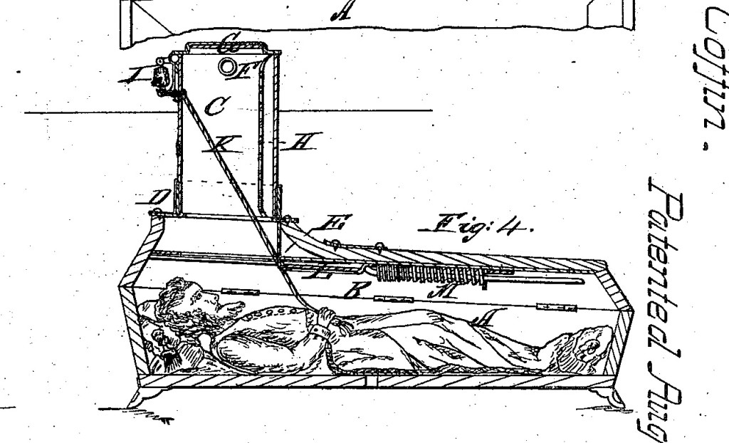 Vester's "Improved Burial-Case."