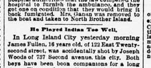 The New York  Sun, 14 March 1888.