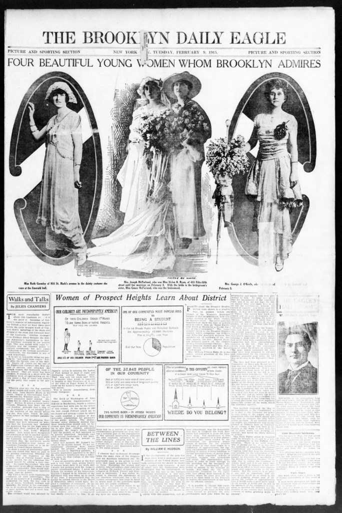 Brooklyn Daily Eagle, 9 February 1915.