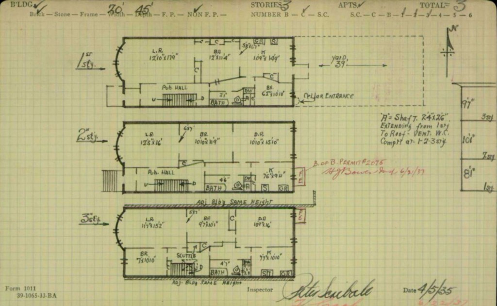 Part of the I-Card includes a space for diagrams of your house.