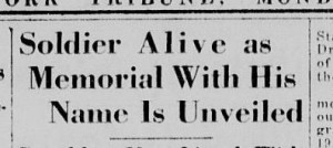 New York Tribune, Mon., 29 May 1922.