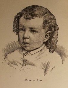 Charley Ross, the Philadelphia victim of a child abduction in 1874.