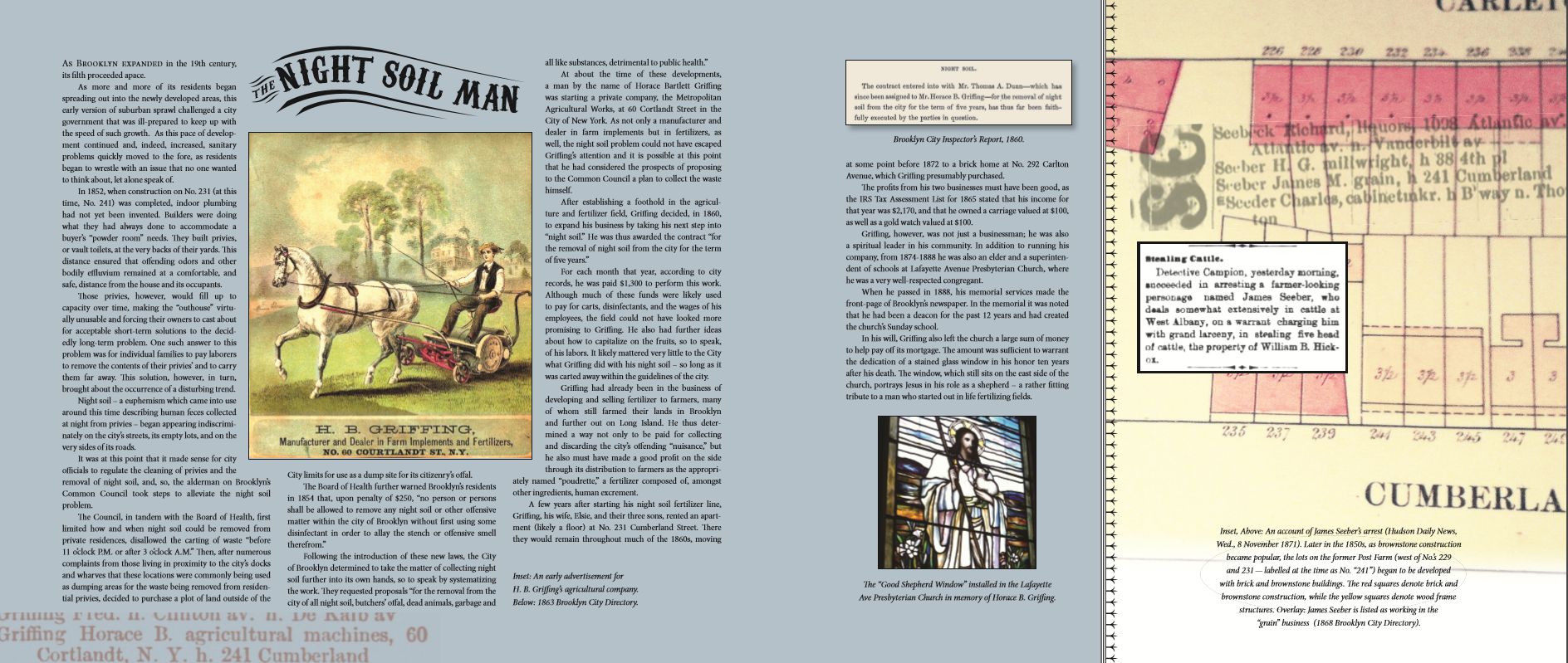 The "Night Soil Man" lived at No. 231 (No. 231 Cumberland Street: The Story of a House).